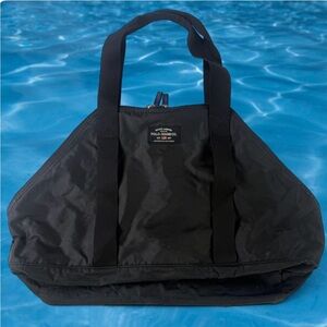 Vtg Y2K 2000 Polo Ralph Lauren Overnight Duffle Bag Weekender Black Tote